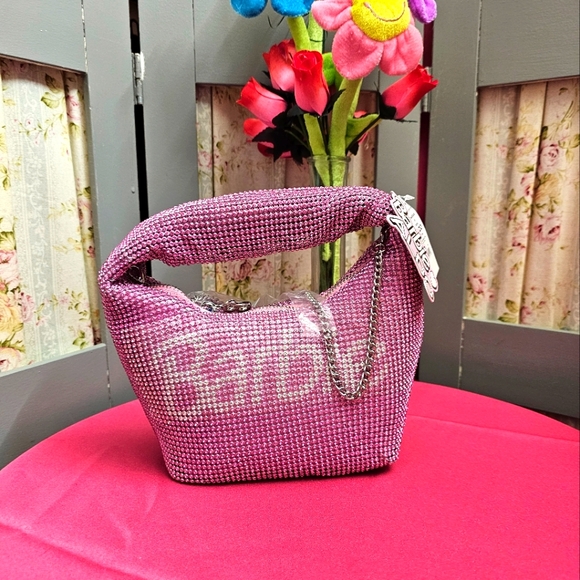 Barbie Handbags - Barbie x Aldo Barbieglam Shoulder Bag Rhinestones Limited Edition